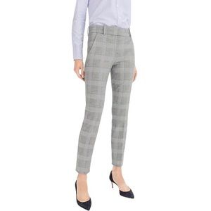 J crew jcrew Cameron glen straight leg pant blue plaid